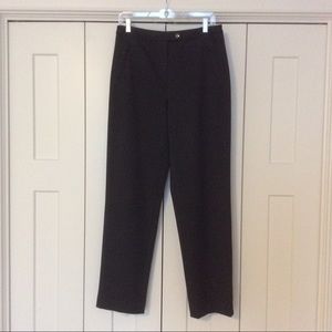Talbots Straight Leg Stretch Pants Gray Size 8